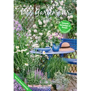 Bildkalender Alpha Das Gartenjahr 2025, 28 Blätter, 23,7 x 34 cm