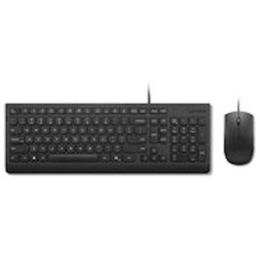 Lenovo Essential Wired Combo - Sats med tangentbord och mus