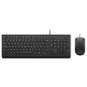 Lenovo Essential Wired Combo - Sats med tangentbord och mus