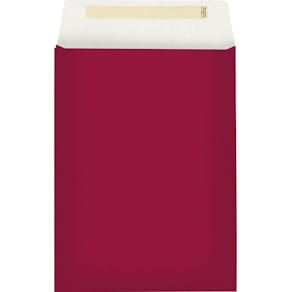 Geschenkbeutel Stewo Weihnachten, dunkelrot