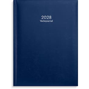Veckojournal 2028 blå