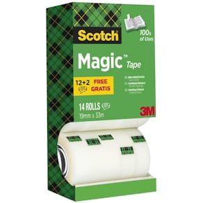 Klebeband Scotch Magic, 14 Rollen