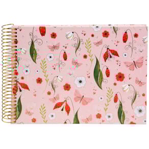 Fotospiralbuch Turnowsky Secret Garden, pink