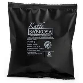 Kaffe SABROSA Mellanrost 100g 64/fp