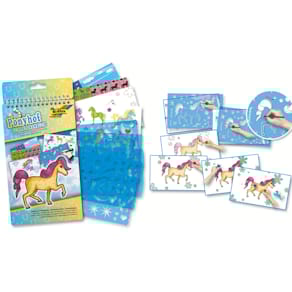 Schablonenbuch Folia Ponyhof