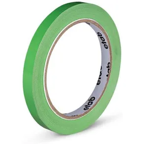 Tejp märk PVC 9mmx66m grön