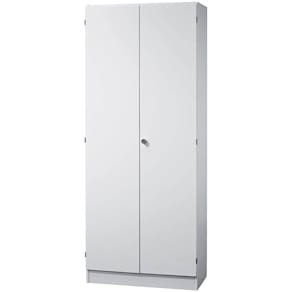 Flügeltürenschrank Hammerbacher 6100 SG, weiß/weiß, 5 OH