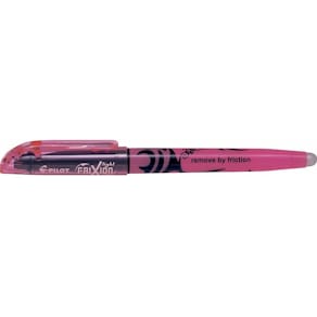 Tekstmarker Pilot FriXion viskelbar, 3,3 mm skrå, pink, 12 stk
