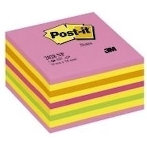 Post-It Kub Intensive Green, 76x76mm, 450 blad
