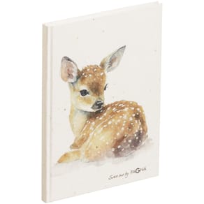 Notizbuch PAGNA Save me, A5/64BL, gepunktet, Reh