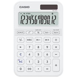 Kalkulator CASIO MS-20YC hvit