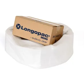 Säckkassett LONGOPAC Mini Strong 45m transparent