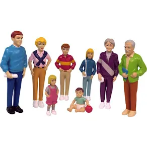 Familj Lekfigurer 1. 8/fp