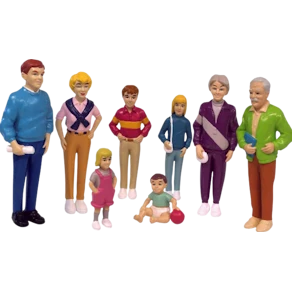 Familj Lekfigurer 1. 8/fp