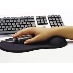 Mouse Pad w/gelsupport, Black