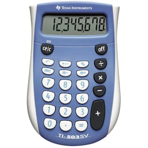 Taschenrechner Texas Instruments TI-503SV, 8-stellig