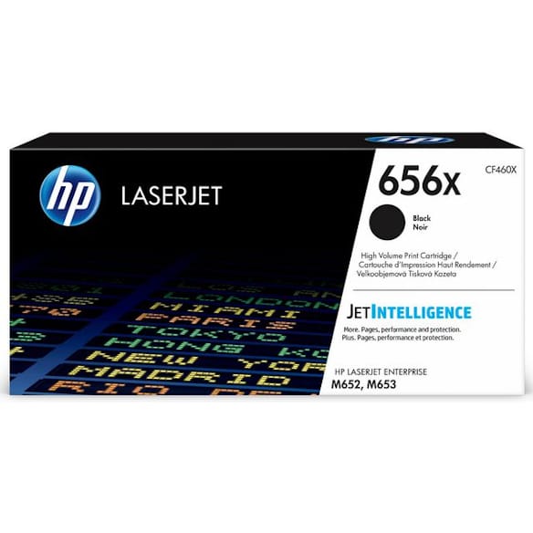 Toner HP CF460X 656X 27K Sort