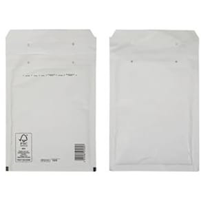 Bubbelpåse CD 180x165mm vit 100/fp