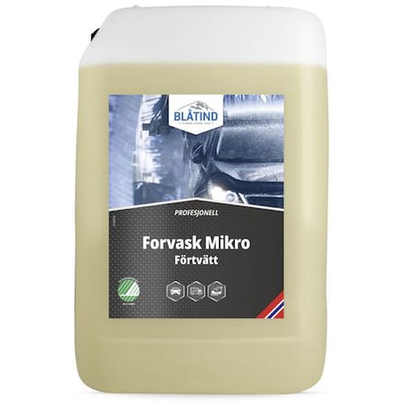 Transportvask BLÅTIND Forvask micro 25L