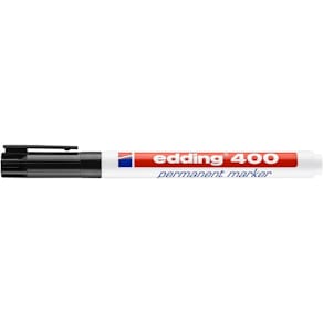 Permanentmarker edding 400, 1 mm, schwarz