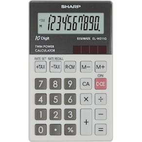 Bureaurekenmachine Sharp EL-W211GGY