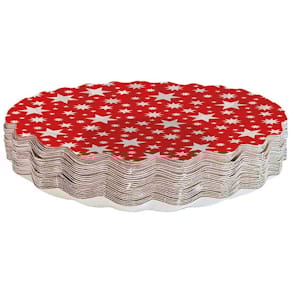 Weihnachtsteller, rund, sortiert