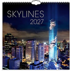Väggkalender Skylines 2027