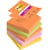 Haftnotizblock Post-it Super Sticky Z-Notes Boost, 5 x 90 Blatt, 