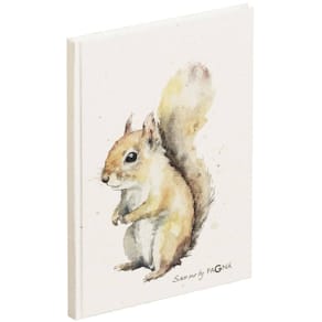 Notizbuch PAGNA Eichhörnchen, A5, 64 Blatt, gepunktet