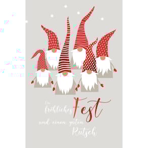 Weihnachtskarte SKORPION D.T.