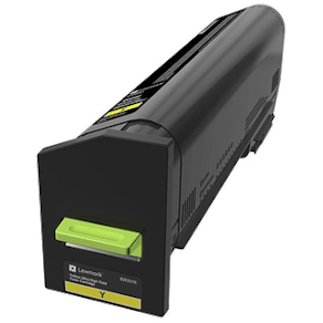Toner LEXMARK 82K2UYE 55K gul