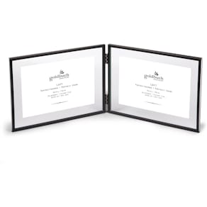 Bilderrahmen Goldbuch Loft, schwarz, 10x15 cm (2 Fotos)