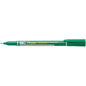 Permanente marker Pentel NF450-D, groen, extra fijn