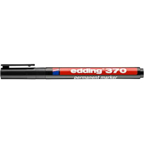 Permanentmarker edding 370, schwarz