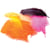 Pluimen Bouhon, 4 cm, 120 stuks, geassorteerde kleuren