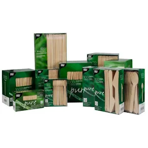 Bestick Kaffesked PURE FSC 11cm 100/fp