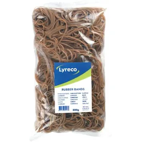 Gummiband LYRECO 80x2mm 500g 1320/fp