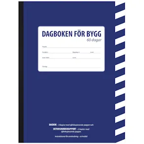 Byggdagbok, 60 dagar
