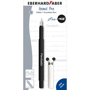 Füllhalter Eberhard Faber Animal Panda, blau, M