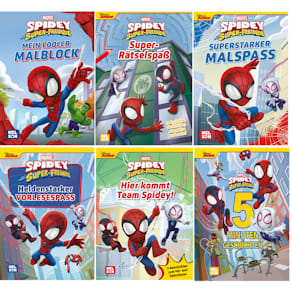 Beschäftigungsbuch CARLSEN Marvel Spidey und seine Super-Freunde,