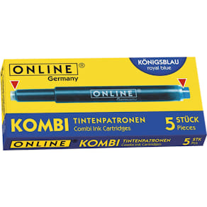 Tintenpatronen Online Kombipatrone, 5 St., königsblau