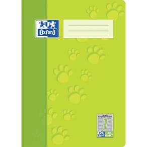 Heft Oxford, Optik Paper, A4, Lineatur 1, 32 Blatt, mit Wolle & 