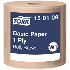 Industritorkrulle TORK brun stor W1 1-L 1000m