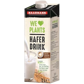 Haferdrink Naarmann, vegan, 15% Hafer, 12 x 1L