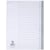 Register Q-CONNECT A-Z, A4, grau, 20 Blatt, Kunststoff