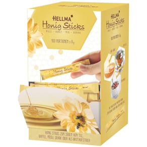 Honig-Portionssticks Hellma, 100 Stück