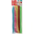 Chenilledraad Apli, fluo assorti, 30 cm, 5 mm, 50 stuks