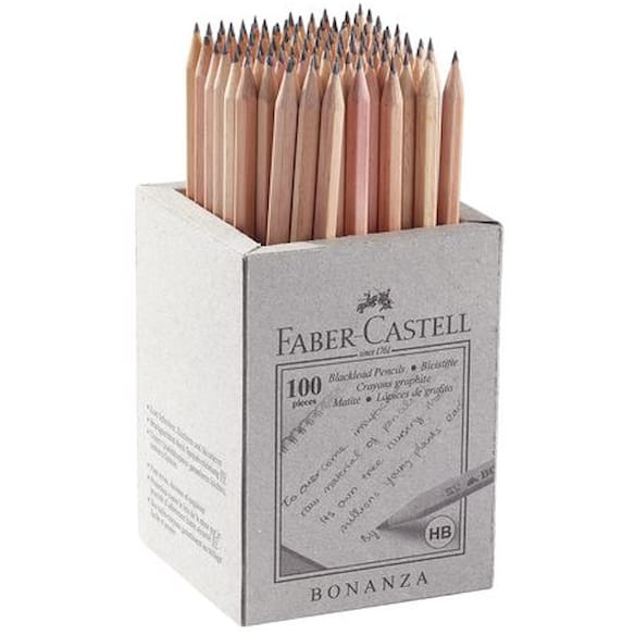 Blyant FABER-CASTELL HB upolert (100)