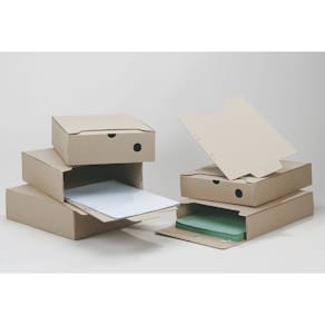 Arkivbox A4 Brun, 60mm ryggbredd, 50st