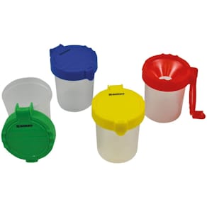 Wasserbecher DONAU, 8 cm, sortiert